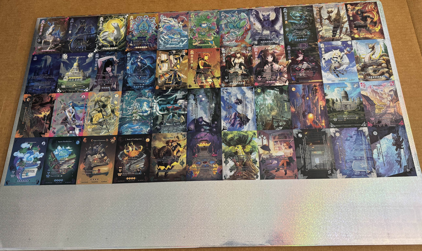 Tetraverse: Uncut Sheet - The Zard Xchange