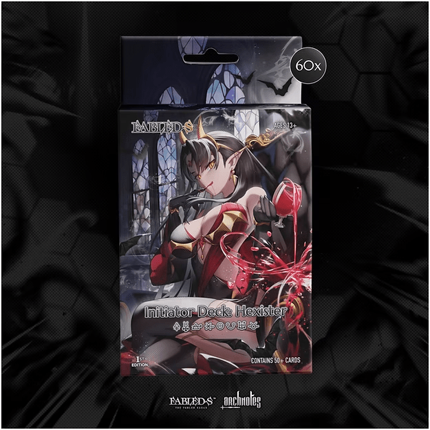 Fabled Sagas: Initiator Deck: Hexister - Sealed Master Case (Pre-Order)