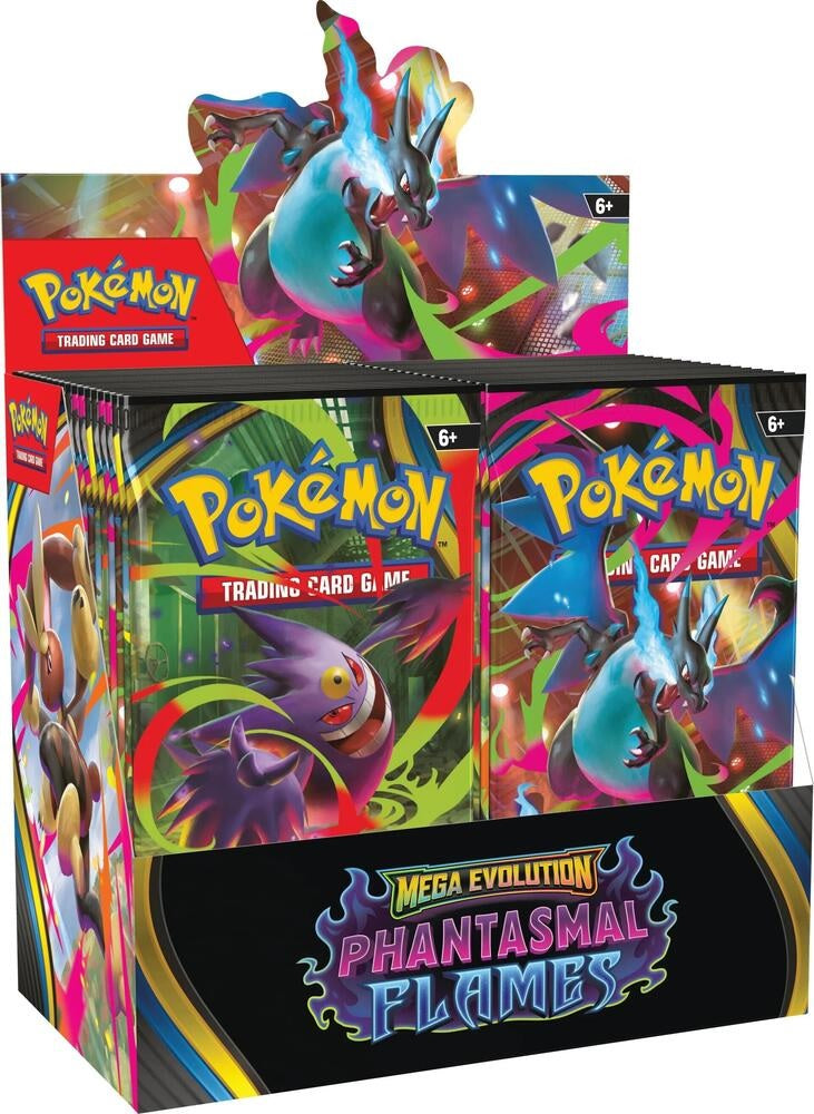Pokemon: Mega Evolution - Phantasmal Flames Booster Box (ME02) - The Zard Xchange