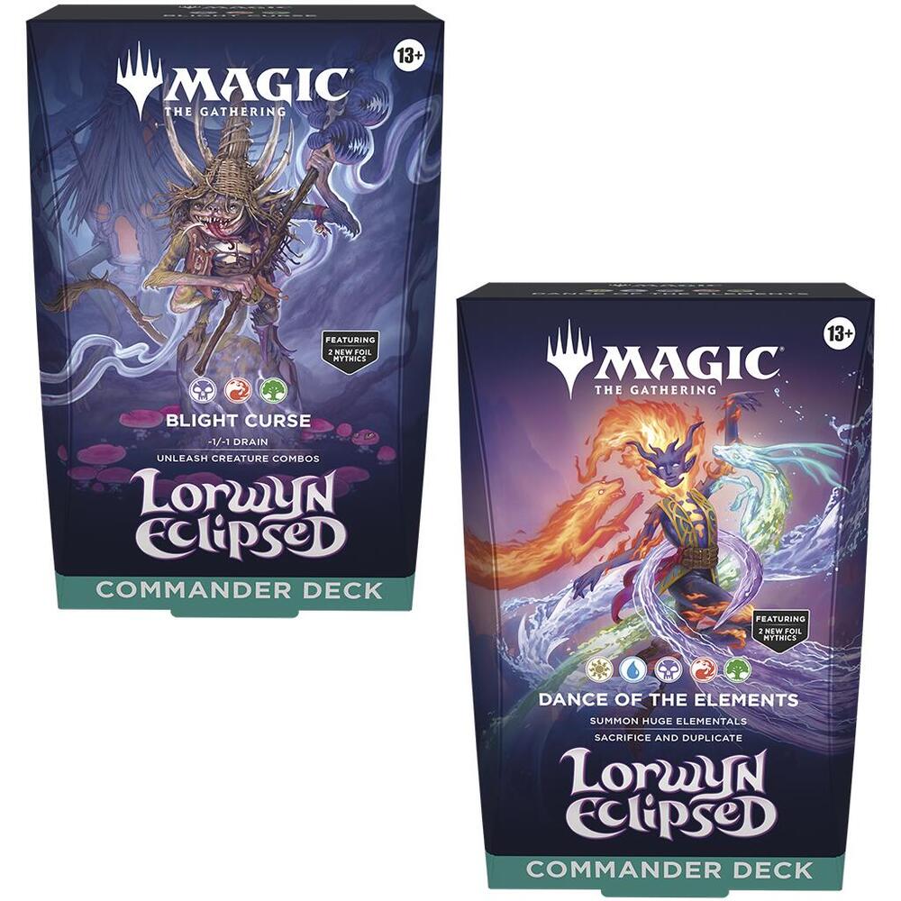 Magic: The Gathering - Lorwyn Eclipsed Commander Deck (Set of 2)