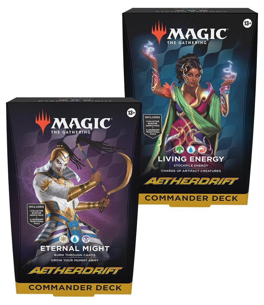 Magic: The Gathering - Aetherdrift Commander Decks (Set of 2)