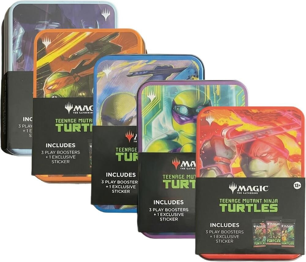 Magic: The Gathering - Teenage Mutant Ninja Turtles Tin (Set of 5)