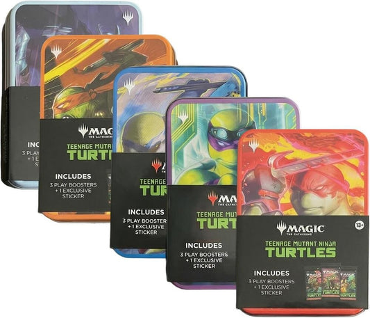Magic: The Gathering - Teenage Mutant Ninja Turtles Tin (Set of 5) - The Zard Xchange