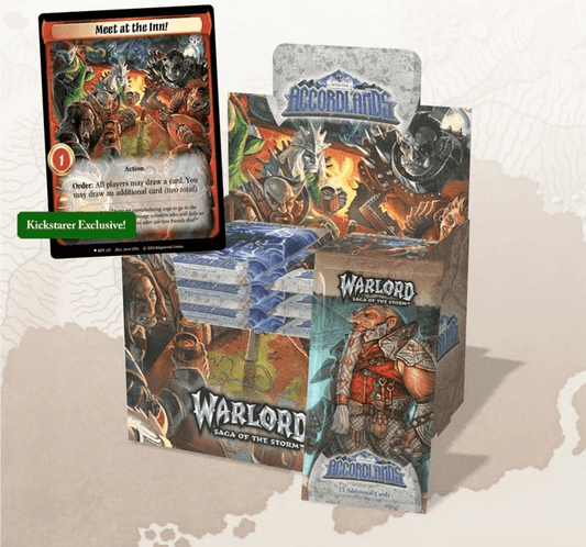 Warlord: Saga of the Storm CCG Booster Box (Pre-Order)