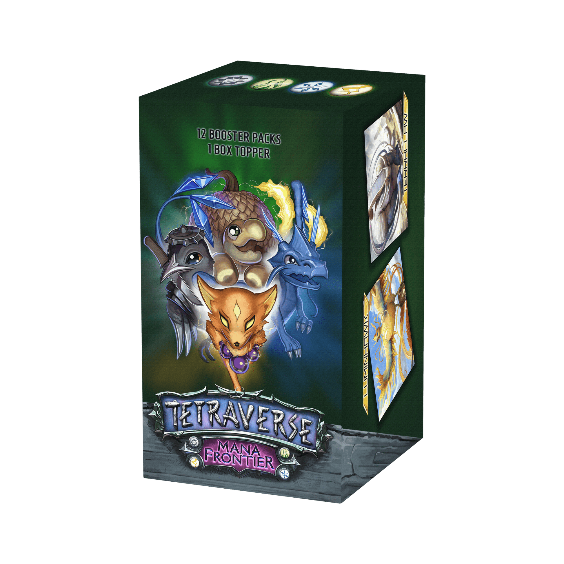 Tetraverse: Mana Frontier Booster Box - The Zard Xchange Tetraverse: Mana Frontier Booster Box - The Zard Xchange